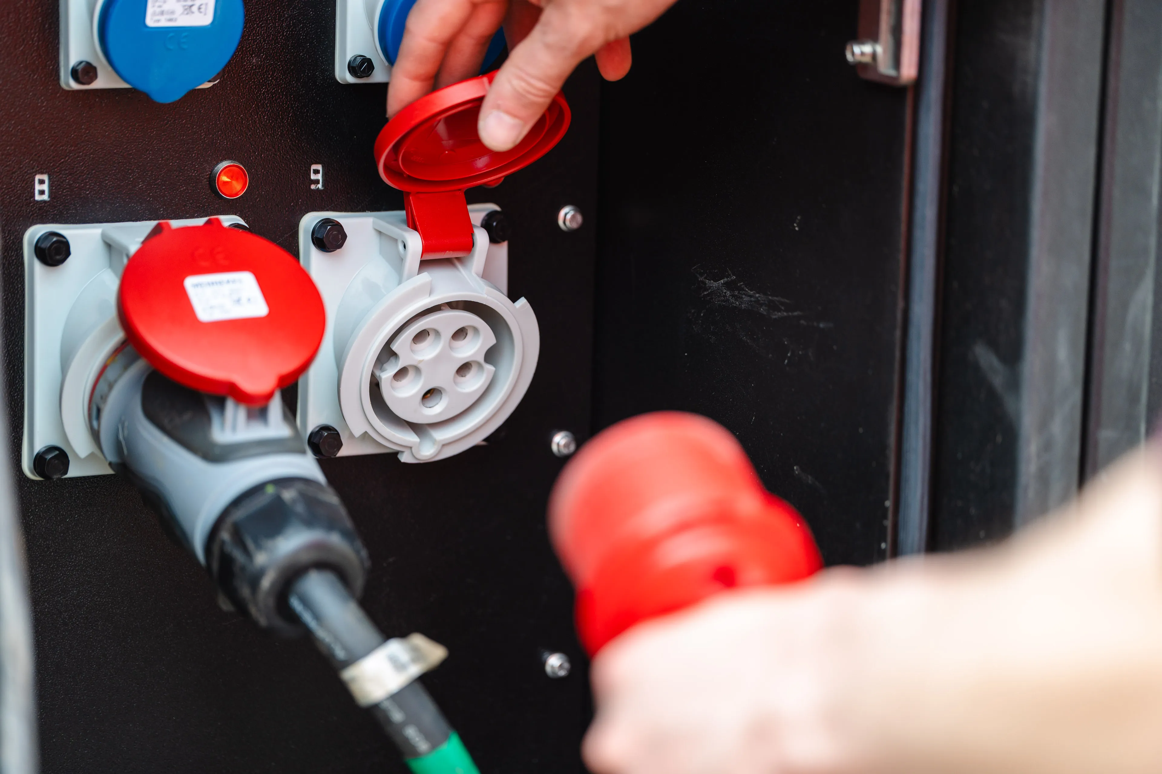 Smart Box op de bouwplaats