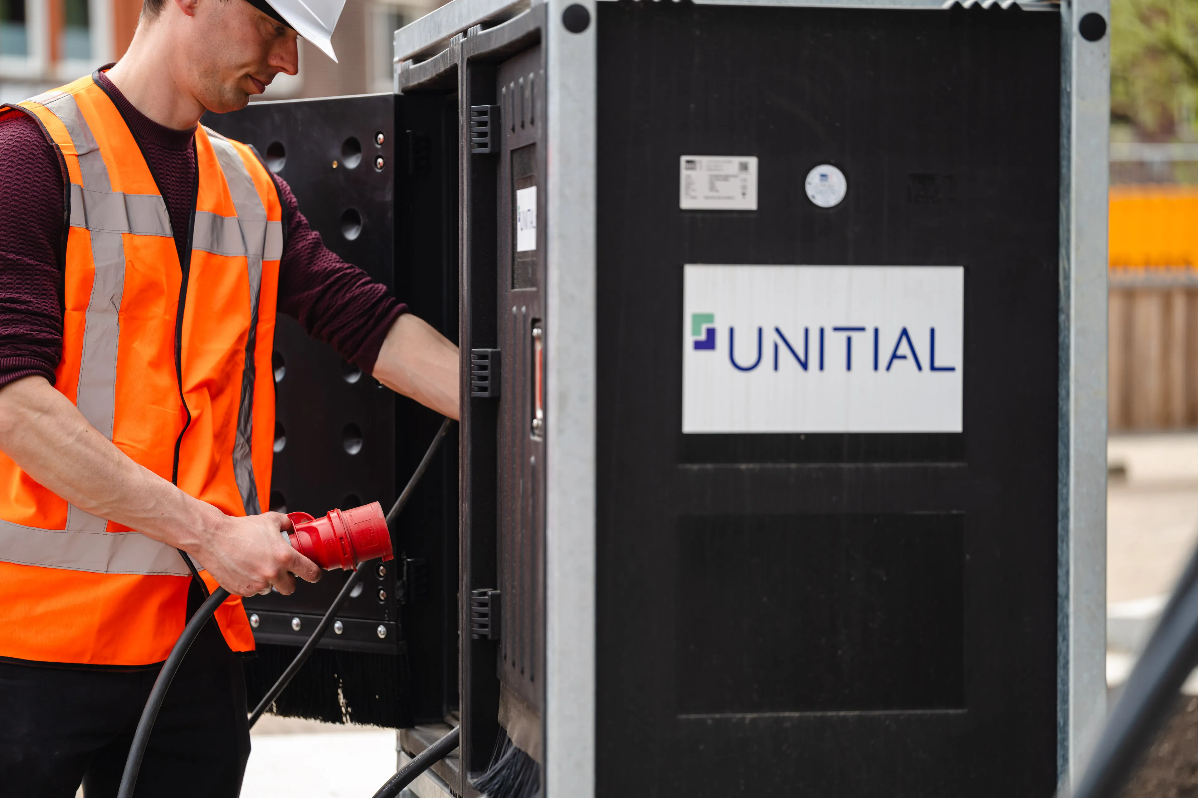 Smart Box in gebruik